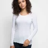 Cotton Essential U-Neck White