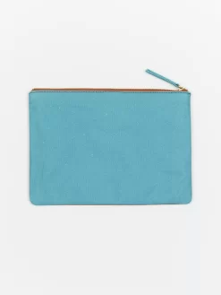 Embroidered Pouch Ambassador Orange -Orciani Store inouitoosh embroidered pouch ambassador orange 2