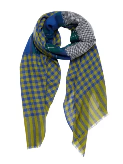 Patch Scarf Moss / Mousse