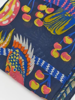 Square Cerise Navy -Orciani Store inouitoosh square cerise navy 4