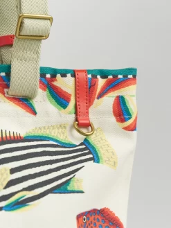 Street Strap Tuba Bag White -Orciani Store inouitoosh street strap tuba bag white 4