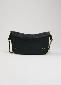 Jérôme Dreyfuss Bobi Small Goatskin Noir Bag