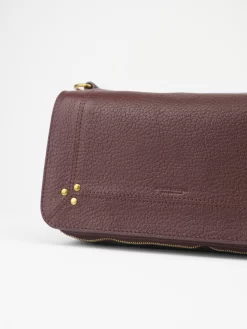 Jérôme Dreyfuss Bordeaux Goatskin Bobi Bag -Orciani Store jerome dreyfuss bordeaux goatskin bobi bag 10