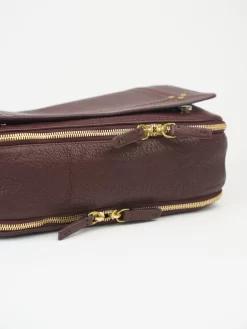 Jérôme Dreyfuss Bordeaux Goatskin Bobi Bag -Orciani Store jerome dreyfuss bordeaux goatskin bobi bag 5