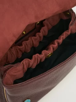 Jérôme Dreyfuss Bordeaux Goatskin Bobi Bag -Orciani Store jerome dreyfuss bordeaux goatskin bobi bag 8
