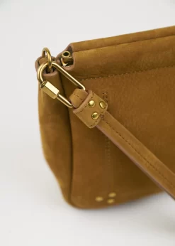 Jérôme Dreyfuss Clap Large Goatskin Tobacco -Orciani Store jerome dreyfuss clap large goatskin tobacco 4