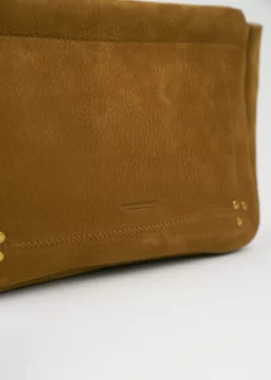 Jérôme Dreyfuss Clap Large Goatskin Tobacco -Orciani Store jerome dreyfuss clap large goatskin tobacco 5