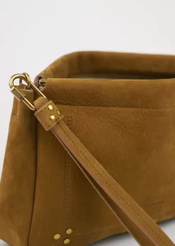 Jérôme Dreyfuss Clap Large Goatskin Tobacco -Orciani Store jerome dreyfuss clap large goatskin tobacco 6