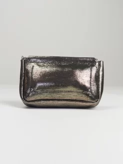 Jérôme Dreyfuss Clap Medium Calfskin Lame Champagne -Orciani Store jerome dreyfuss clap medium calfskin lame champagn 2