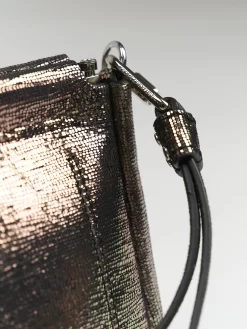 Jérôme Dreyfuss Clap Medium Calfskin Lame Champagne -Orciani Store jerome dreyfuss clap medium calfskin lame champagn 4