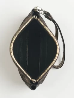 Jérôme Dreyfuss Clap Medium Calfskin Lame Champagne -Orciani Store jerome dreyfuss clap medium calfskin lame champagn 5