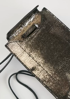 Jérôme Dreyfuss Etui Mobile Lame Champagne -Orciani Store jerome dreyfuss etui mobile lame champagne 8