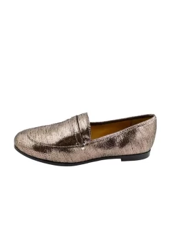 Jérôme Dreyfuss Gabi Loafer Lame Champagne