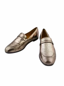 Jérôme Dreyfuss Gabi Loafer Lame Champagne -Orciani Store jerome dreyfuss gabi loafer lame champagne 3