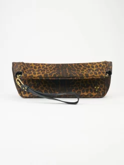 Jérôme Dreyfuss Leo Split Suede Clutch -Orciani Store jerome dreyfuss leo split suede clutch 3