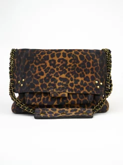 Jérôme Dreyfuss Leopard Medium Lulu Bag -Orciani Store jerome dreyfuss leopard medium lulu bag 2