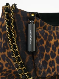 Jérôme Dreyfuss Leopard Medium Lulu Bag -Orciani Store jerome dreyfuss leopard medium lulu bag 4