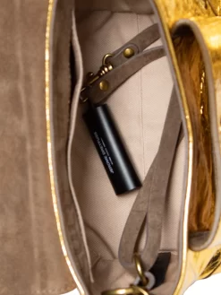 Jérôme Dreyfuss Lulu Bag Small Doré Lambskin -Orciani Store jerome dreyfuss lulu bag small dore lambskin 3