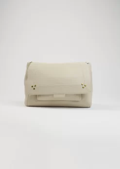 Jérôme Dreyfuss Lulu Medium Goatskin Cream -Orciani Store jerome dreyfuss lulu medium goatskin cream 2