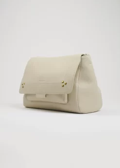 Jérôme Dreyfuss Lulu Medium Goatskin Cream -Orciani Store jerome dreyfuss lulu medium goatskin cream 3