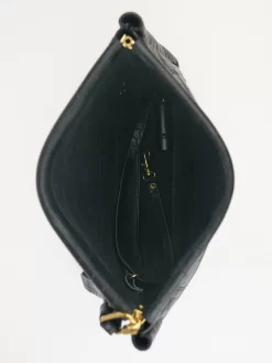 Jérôme Dreyfuss Noir Cowskin Croco Clutch -Orciani Store jerome dreyfuss noir cowskin croco clutch 7