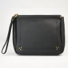 Jérôme Dreyfuss Noir Goatskin Clutch