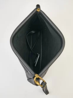 Jérôme Dreyfuss Noir Goatskin Clutch -Orciani Store jerome dreyfuss noir goatskin clutch 3