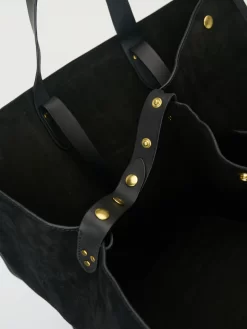 Jérôme Dreyfuss Noir Split Suede Leon -Orciani Store jerome dreyfuss noir split suede leon 8