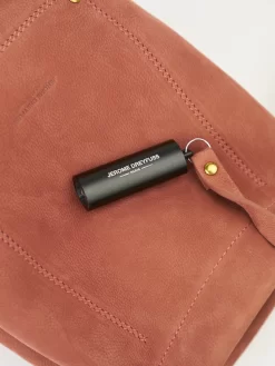 Jérôme Dreyfuss Rose Calfskin Clic Clac -Orciani Store jerome dreyfuss rose calfskin clic clac 5