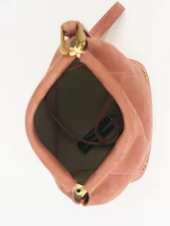 Jérôme Dreyfuss Rose Calfskin Clic Clac -Orciani Store jerome dreyfuss rose calfskin clic clac 6