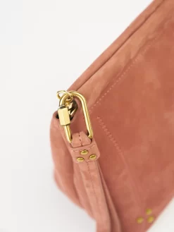 Jérôme Dreyfuss Rose Calfskin Clic Clac -Orciani Store jerome dreyfuss rose calfskin clic clac 8