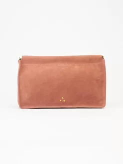 Jérôme Dreyfuss Rose Goatskin Clutch