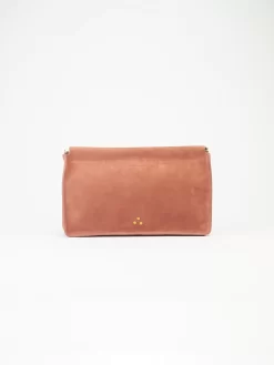 Jérôme Dreyfuss Rose Goatskin Clutch -Orciani Store jerome dreyfuss rose goatskin clutch 6
