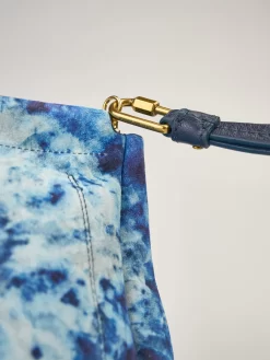 Jérôme Dreyfuss Soft Tie Dye Blue Split Suede Clutch -Orciani Store jerome dreyfuss soft tie dye blue split suede clut 3