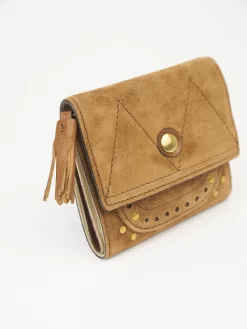 Jérôme Dreyfuss Tabac Split Suede Jerr Valet -Orciani Store jerome dreyfuss tabac split suede jerr valet 4