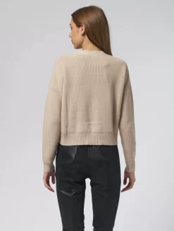 Cotton Cardigan Sand -Orciani Store kokun cotton cardigan sand 3