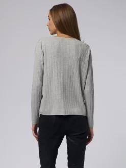 Rib Crew Grey -Orciani Store kokun rib crew grey 3