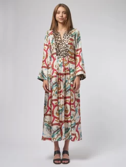 Marly Dress Mix Attechement And Panther