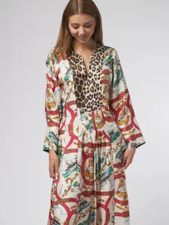 Marly Dress Mix Attechement And Panther -Orciani Store la prestic ouiston marly dress mix attechement and 5