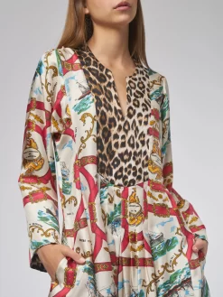 Marly Dress Mix Attechement And Panther -Orciani Store la prestic ouiston marly dress mix attechement and 8