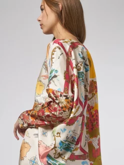 Priya Short Dress Mix Fantas -Orciani Store la prestic ouiston priya short dress mix fantas 10