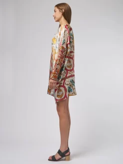 Priya Short Dress Mix Fantas -Orciani Store la prestic ouiston priya short dress mix fantas 7