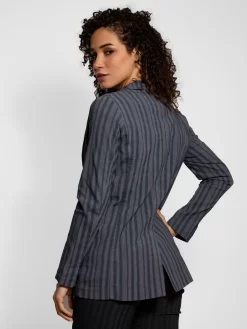 Germana Stripe Jacket -Orciani Store local germana stripe jacket 2