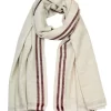 Indira Pashmina Scarf Burgundy