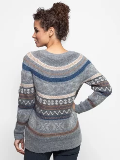 Rafeala Sweater Grey Fantasy -Orciani Store local rafeala sweater grey fantasy 2