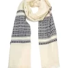 San Pedro Pashmina Scarf Grey Natural