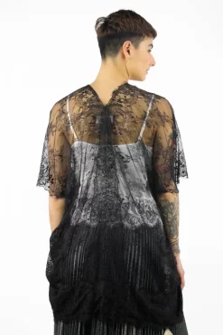 Lace Pool Throw Black -Orciani Store loyd ford lace pool throw black 2