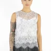 Lace Shell Top White