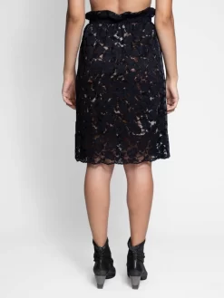 Lace Skirt Black -Orciani Store loyd ford lace skirt black 2