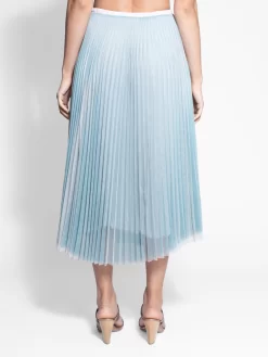Layered Mesh Skirt Azul Blush -Orciani Store loyd ford layered mesh skirt azul blush 2
